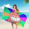 Das A_Erstaunlich Lustige W-Welt G-Gumball Zeichentrick Strandtuch Niedlich Kawaii Zimmerdeko Bad Mädchen Kinder Hand Für Badezimmer Dusche