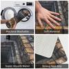 3D Visual Deep Pit Trap Doormat Anti-Slip Kitchen Bathroom Mat Garden Garage Door Floor Entrance Carpet Rug