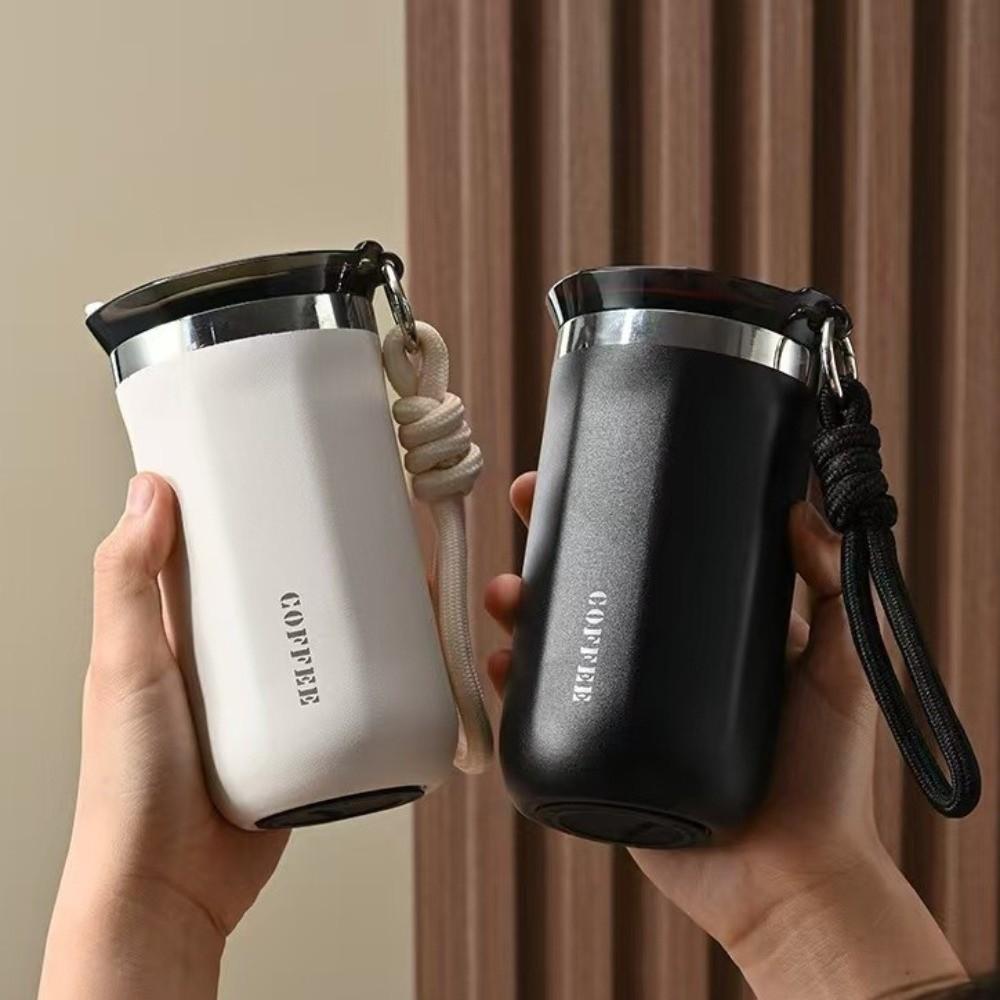 Leak-Proof Vacuum Flask 350ML/500ML Thermal Mug Cold Coffee Cup Coffee Mug Commute Use
