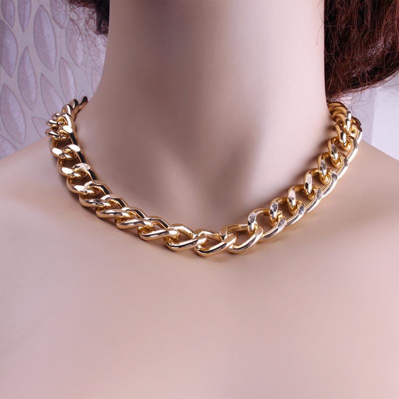 Fashion Chain Pearl Necklace For Women Baroque Pearl Metal Charm Pendant Necklaces Choker Snake Chain Zircon Gold Copper Color