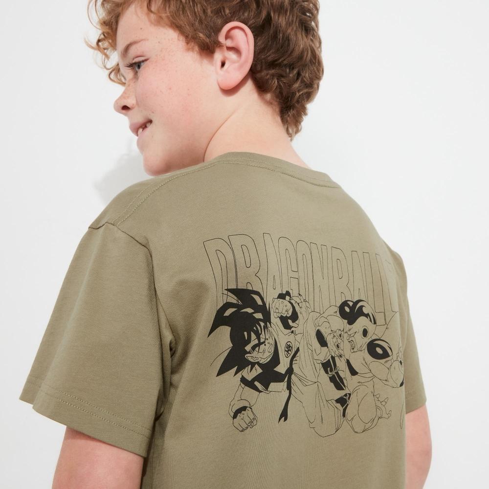 

UNIQLO JAPAN KIDS Футболка с рисунком Dragon Ball UT с короткими рукавами