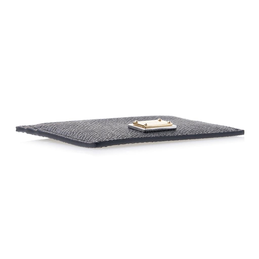 [Dolce & Gabbana] SS25 Unisex Logo Embellished Card Holder BI0330 A1001 80999