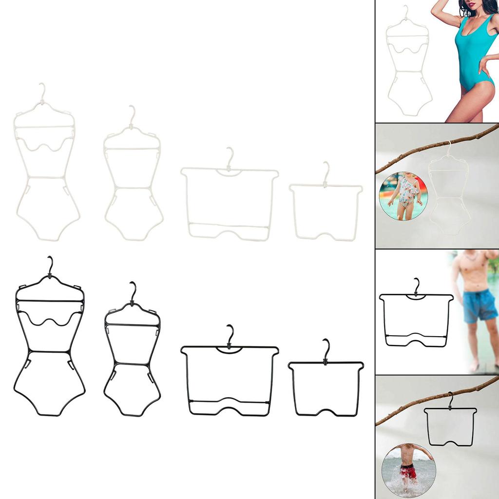 Swimsuit Hanger Multipurpose Top Swivel Hook Bikini Hanger Swimwear Display Hangers Closet Organizer for Clothes Beachwear Coat