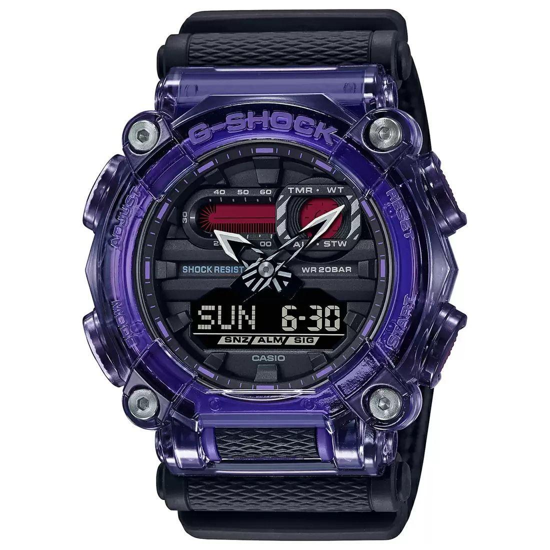 

Синие аналогово-цифровые мужские часы, Blue Analog-Digital Men s Watch, Casio