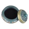 Incense Burner Ceramic Colour Enamel Exquisite Pattern Retro Incense Cone Holder for Family