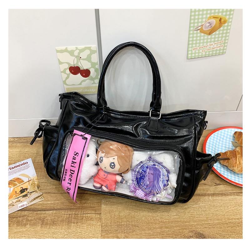 Large capacity commuter tote bag women's summer new versatile messenger multi-functional backpack