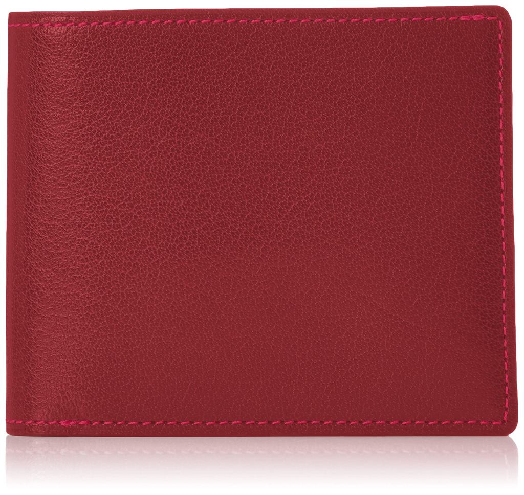 Bifold Wallet Buffalo Leather NH0811 Wine 71711 [Kitamura] Men's [Red]