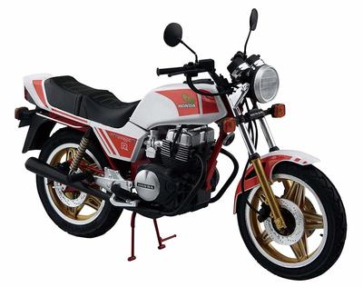 Aoshima Bunka Kyozai Bike Series Honda Super Hawk 3R 8 Pieces Victory Commemoration Limited Color Plastic Model 1/12 No.48