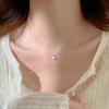 Korea Style Niche Imitation Pearl Pendant Necklaces for Women Light Luxury Personality Patchwork Chains Necklaces Jewelry Gifts