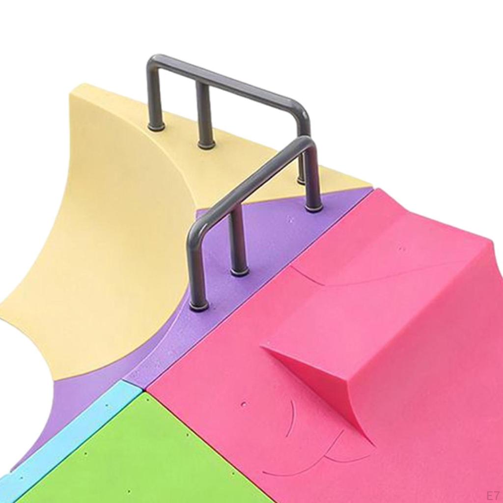 Finger Skateboard Park Kit with Mini Fingerboards for Children Ages 5+ Gifts Style A
