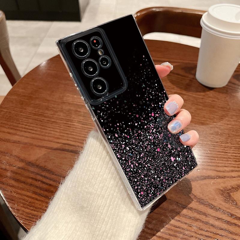 Cherry Blossom Pattern Phone Case For Samsung Galaxy S26 S25 S24 S23 Ultra S22 Plus S24 S21 FE S25 Edge Transparent Soft Cover