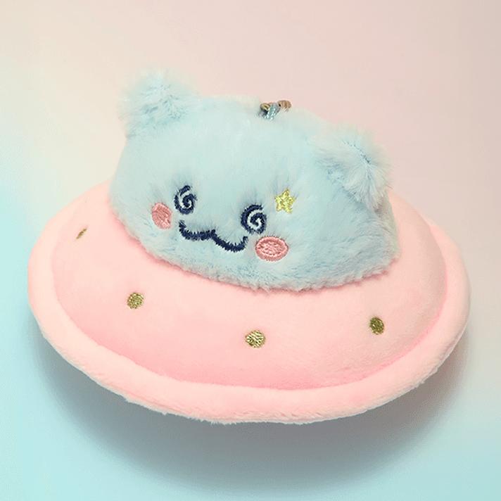 TREASURE TRUZ Planet Mini Plush Key Ring