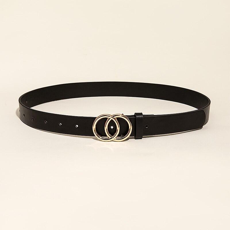 

1 упаковка двухсекционного джинсового ремня Four Seasons Multicolor Dress с женским поясом 105CM