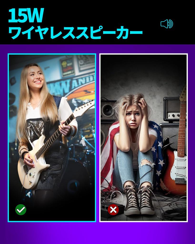 Enya Inspire Electric Guitar Smart Electric Carbon Fiber Guitar with 15W Wireless 20 Onboard Charging Adjustment Wrench and Gig Bag 39" Speaker,