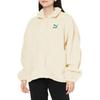 Puma Velvet Jackets Women's Pure White Stand Collar Thickened 539954-65
