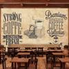 Custom Mural Wallpaper European Style Retro Nostalgic Coffee Shop Restaurant Background Wall Decor Papel De Parede 3D Wallpapers