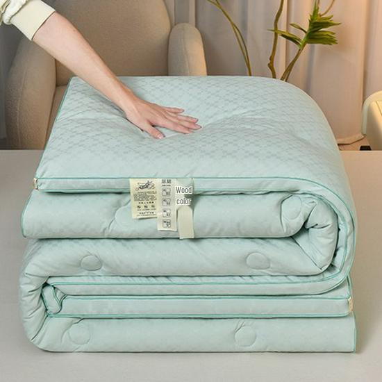Three-Dimensional Soybean Sateen Cotton Quilt: Thickened Spring to Winter Dorm Warmth