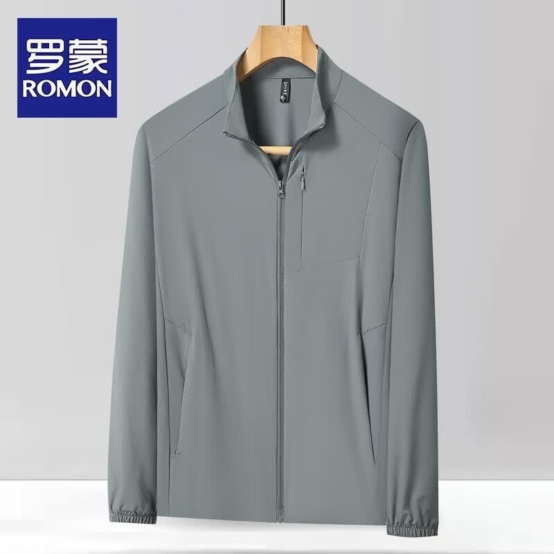 Romon Men s Lightweight Quick-Dry Sun Protection Jacket 2XL