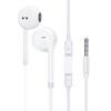 In-Ear Wired Earphones with Extra Bass & Line Control for MacBook Air/Pro Type-C
