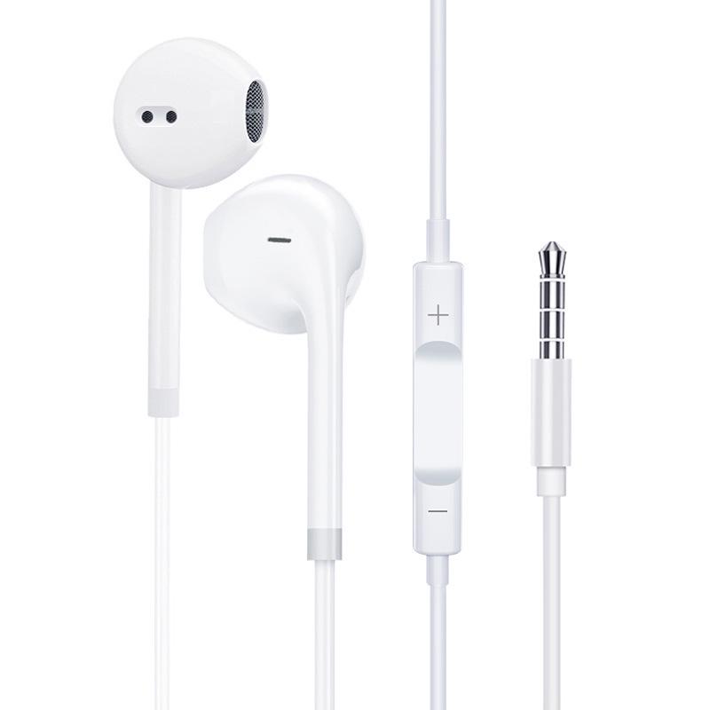 In-Ear Wired Earphones with Extra Bass & Line Control for MacBook Air/Pro Type-C