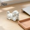 3D Printed Dog Figurine, Cute Puppy Figures, Small Animal Figurines, Realistic Detailed Puppy Statue for Dog Lovers