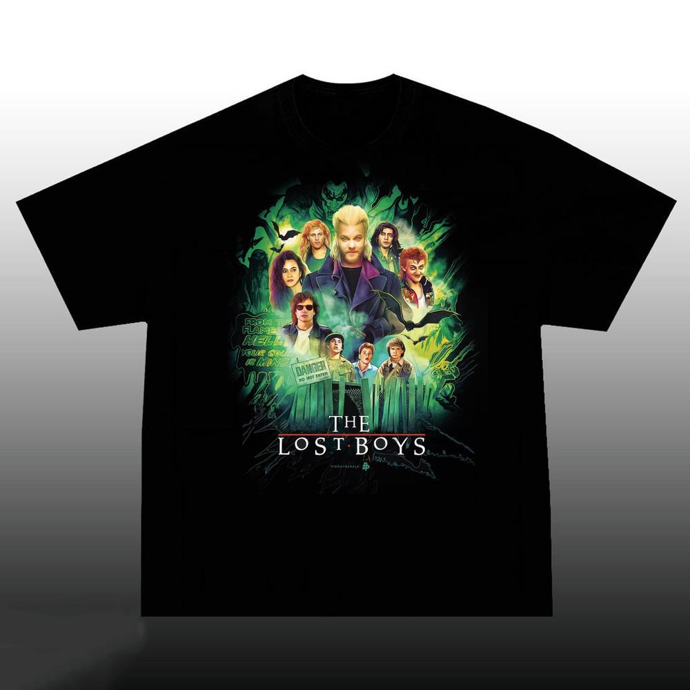 the Lost Boys Movie Cotton Black All Size Unisex Shirt LI1111 Unisex T-Shirt S