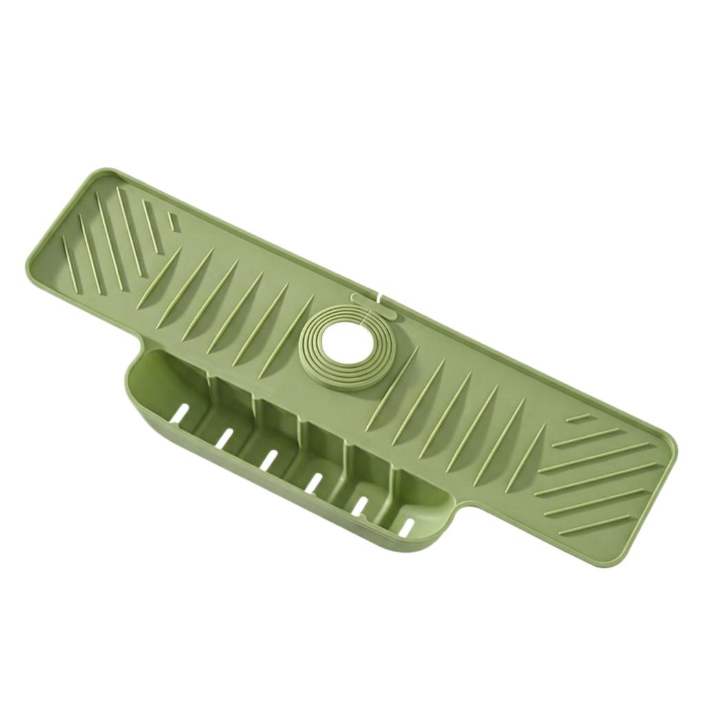 Kitchen Faucet Pad Bathroom Sink Hand Basin Foldable Pad Silicone Absorbent Pad