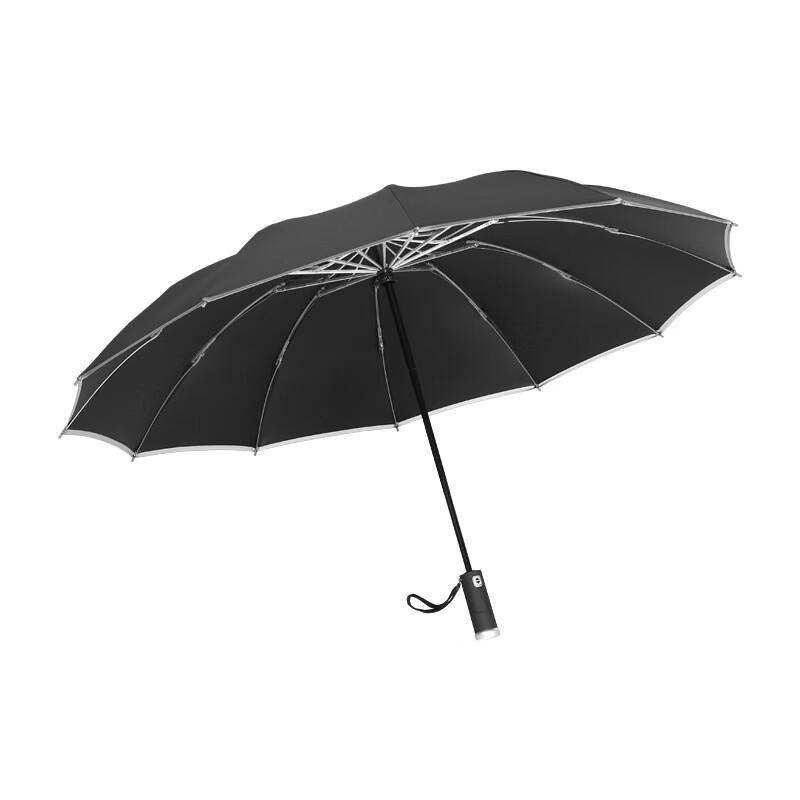 Automatic 12-Rib Reverse LED Umbrella
