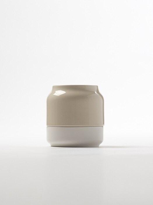 TACKAON Keramik-Löffelhalter (S) Elfenbein