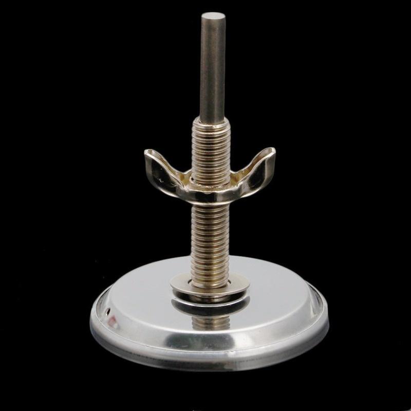 Nytt rustfritt stål BBQ røykgrill termometer Temperaturmåler 10-400 grader Celsius