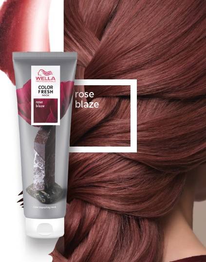 Wella Color Fresh Rose Blaze Mask 150Ml