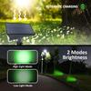 4pcs Solar Spotlight Outdoor Garden Wall Lamp for Tree Street Decor IP65 Waterproof LED Green Landscape Countyard Solar Light
