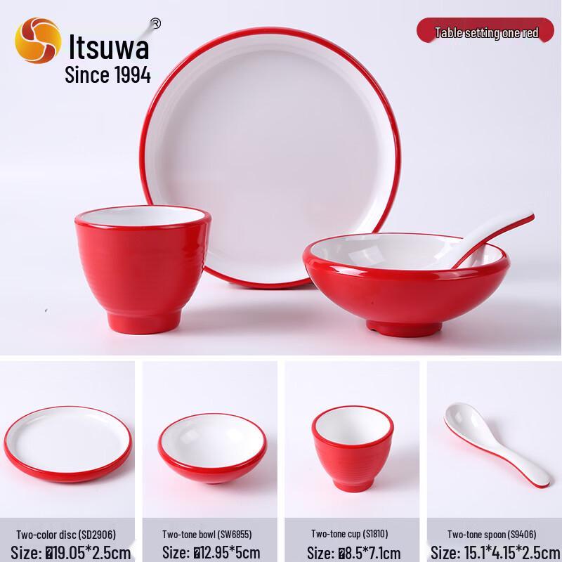 WUHE A5 Melamine Imitation Porcelain Tableware