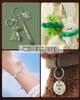 Complete Keychain Making Kit Lobster Claw Clasps Swivel Snap Hooks Key Rings for DIY Jewelry Crafts Beginners Gifts