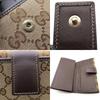 Used GUCCI Purse 245723 GG canvas/leather Brown beige W Hook Wallet