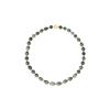 Collier - Pearls & Colors - Perle de Culture de Tahiti A+ - Or Jaune 9 Cts - 42 cm - 7-8 mm