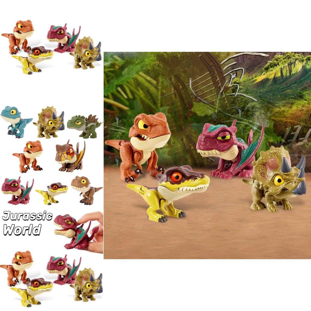 Mini Dinosaur Tyrannosaurus Rex With Articulated Joints Jurassic World Toy