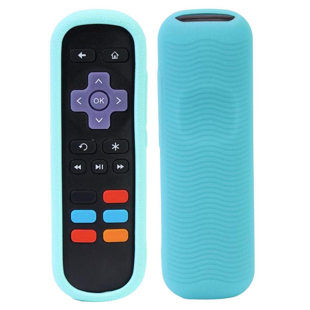 Remote Protective Case For TCL Rokus TV Steaming Remote Stick 3600R Silicone Cover Shockproof Remote Controller Skin Sleeve