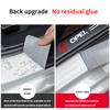 AAIL1 carbon fiber car sticker auto door threshold waterproof fit For Opel Astra j Insignia Astra g Corsa Zafira b Mokka Vivaro Meriva