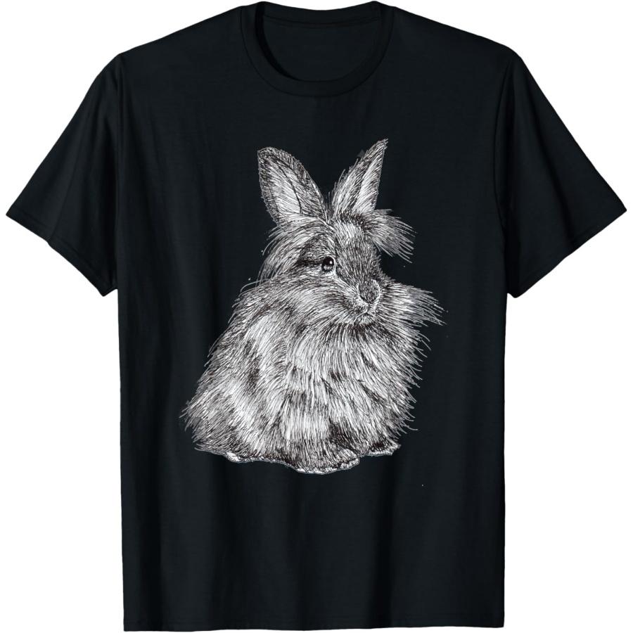 Lionhead Bunny Rabbit Cute T-Shirt T-Shirt S