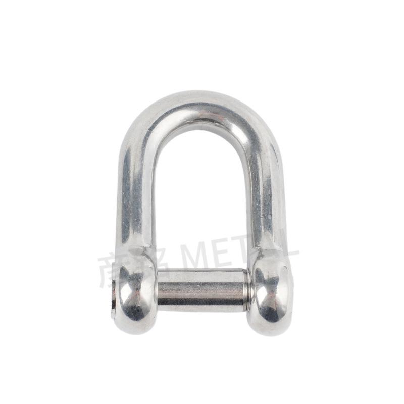 304 Stainless Steel Hex Socket D-Shaped Bow Shackle