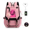 Peripheral Printed Backpack Female Fashion Student Multifunctional Casual School Bag