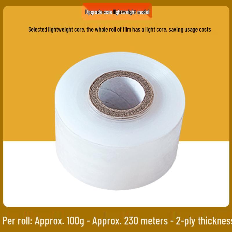 Thickened Transparent Stretch Wrap Film for Industrial and Fresh-Keeping Use