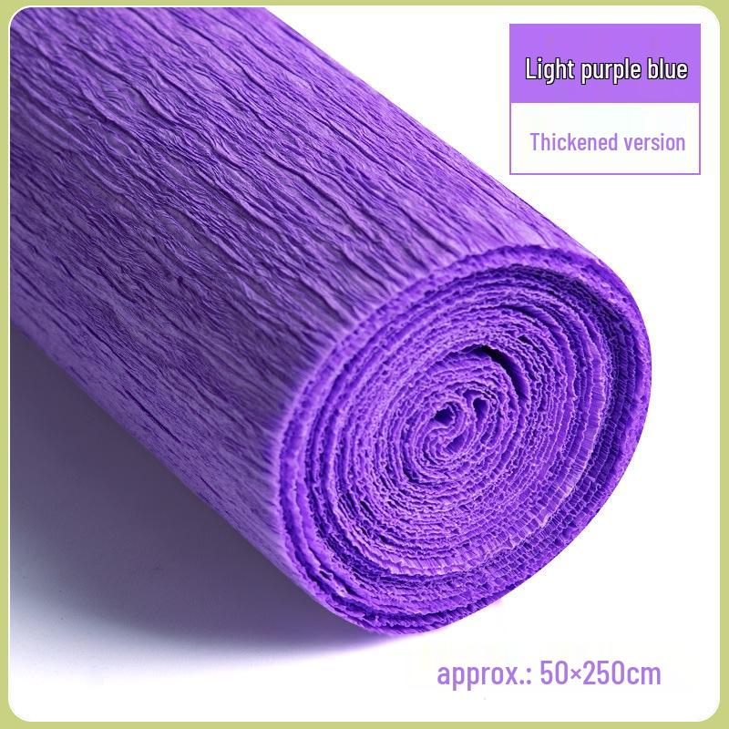 Verdicktes Krepppapier für DIY-Handwerk mit handgefertigten Blumen