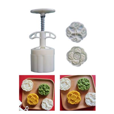 Hand Pressed Mooncakes Mold Cookie Stamp Bean Pastes Cake Bakewares Traditional Pastries Mould for Baking Enthusiasts