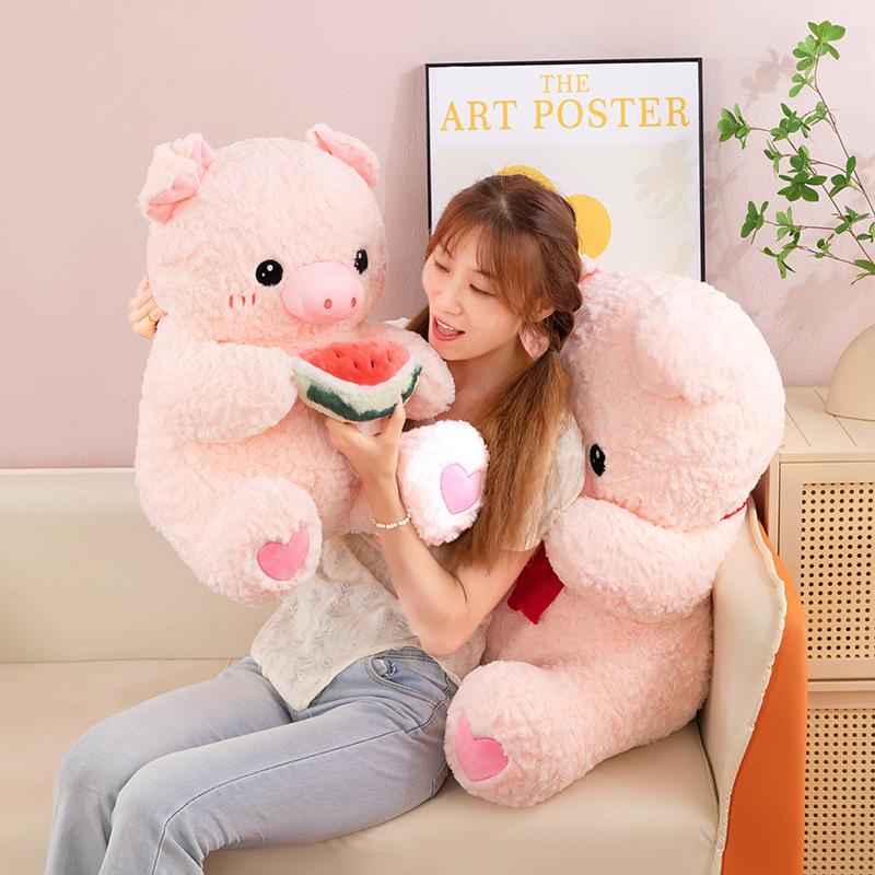 New High-quality Toys Cute Cartoon Pig Plush toys plush animals pig dolls children's birthday gifts cushions