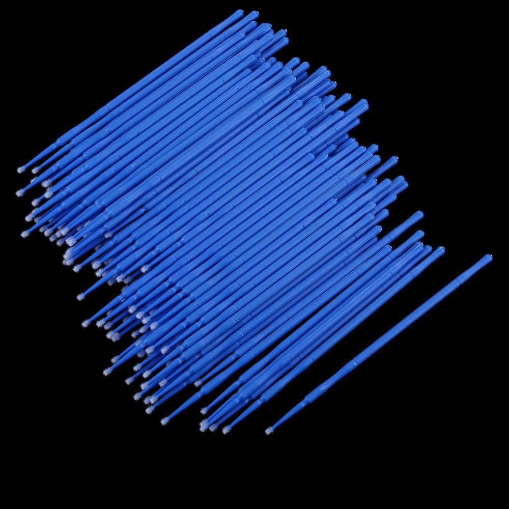 100шт Microblading Micro Brushes тампон без ворса принадлежности для перманентной — фото 5