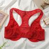 European and American Sexy Support Bra with Underwire Simple and Casual Design