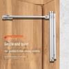 Stainless Steel Automatic Door Closer for Wooden Doors - Lightweight and Easy To Install