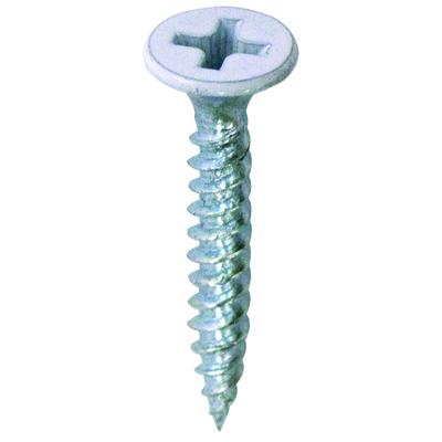 DAIDOHANT Lightweight Ceiling White Head Diameter X Length L 20mm of 10176777 Screws, (Nominal D) 3.0 (Bell Head) [Iron/Zinc Plated] (Pack 300)